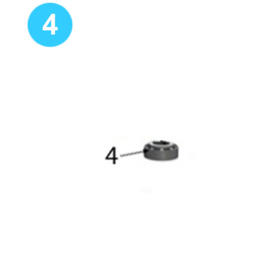 Door Pivot Support Roller Shaft Spacer Farr Style Tong KT14000 (50K) image