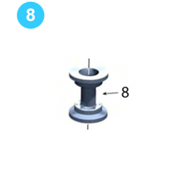 Door Pivot Support Roller Support Roller image