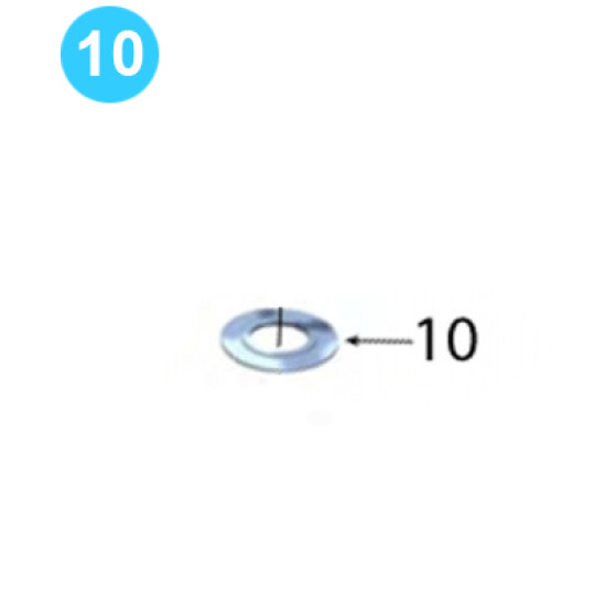 Lay Gear Assembly Bottom Spacer Farr Style Tong KT14000 (50K) image
