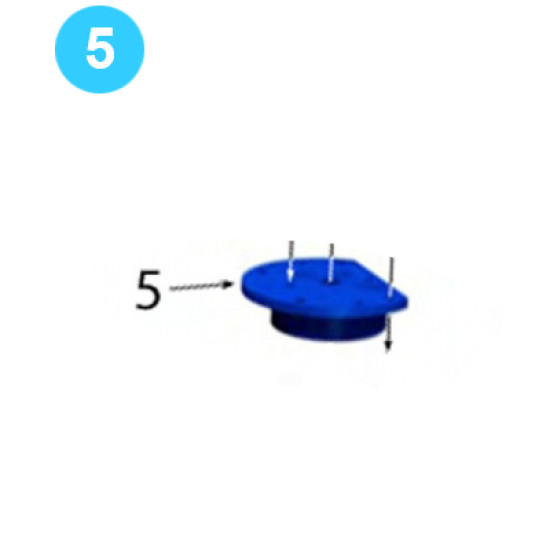 Lay Gear Assembly Drive Shaft Bearing Cap Farr Style Tong KT14000 (50K) image