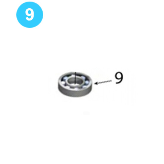 Lay Gear Assembly Bottom Drive Shaft Bearing Farr Style Tong KT14000 (50K) image