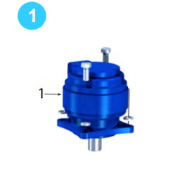 Motor Mount Assembly Rinner GA37-26 Hydraulic Motor Motor Mount Assembly Rinner GA37-26 Hydraulic Motor