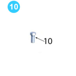 Motor Mount Assembly 3/4" NC 1-3/4" Hex Bolt