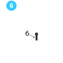 Motor Mount Assembly 1/2" NC x 1-1/2" Hex Socket Head Cap Screw