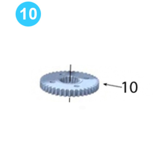 Pinion Assembly Low Pinion Gear 1393-87 image