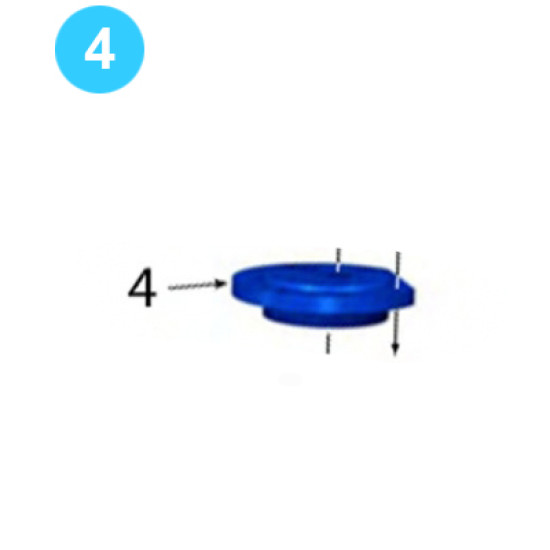 Pinion Assembly Top Pinion Bearing Cap 1393-89 Farr Style Tong KT14000 (50K) image