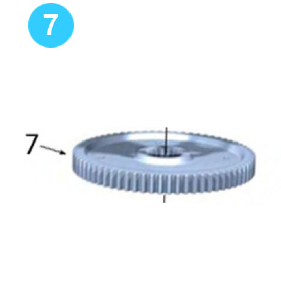 Pinion Assembly High Pinion Gear 1393-88 Farr Style Tong KT14000 (50K) image