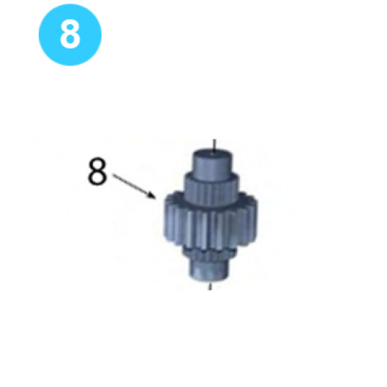 Pinion Assembly Pinion Gear 1393-86 Farr Style Tong KT14000 (50K) image