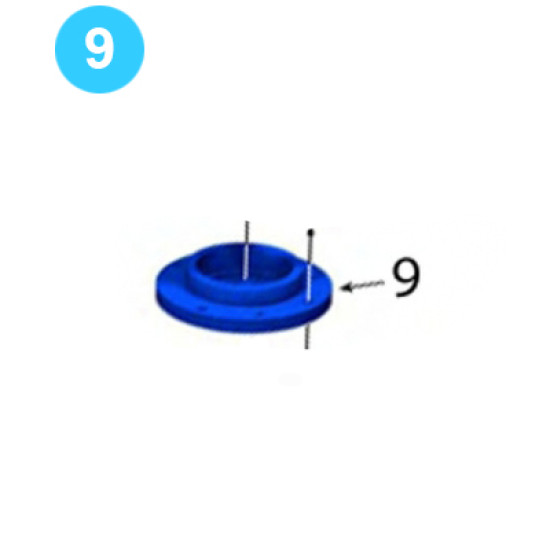 Pinion Assembly Lower Pinion Bearing Cap 1393-89A image