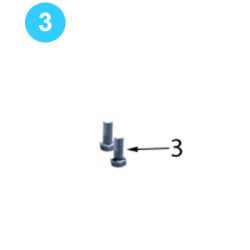 Pinion Idler Assembly 5/8" NC x 2-1/2" Hex Bolt 09-0081 Pinion Idler Assembly 5/8" NC x 2-1/2" Hex Bolt 09-0081