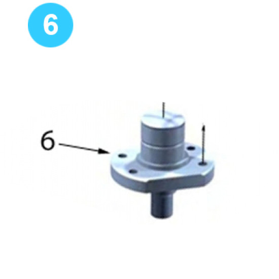 Pinion Idler Assembly Idler Half Shaft 1050-D5-105 image