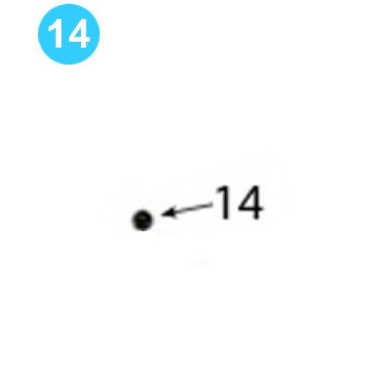 Rotary Gear Backing Pin Knob 02-0017 image