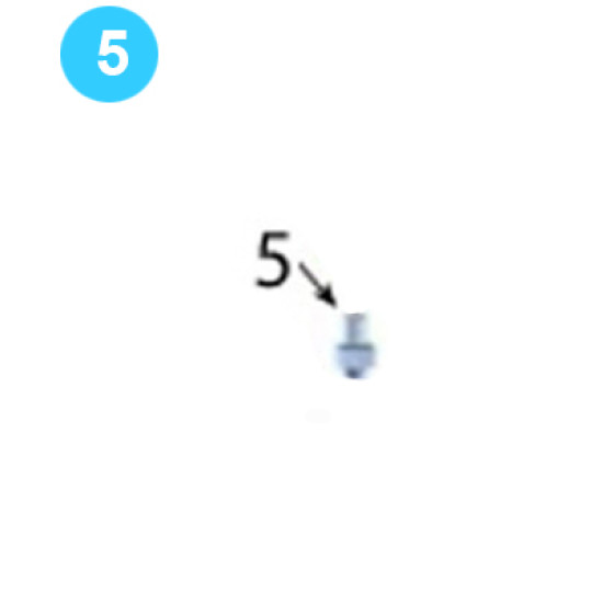 Rotary Gear Rear Cageplate Bolt Farr Style Tong KT14000 (50K) image