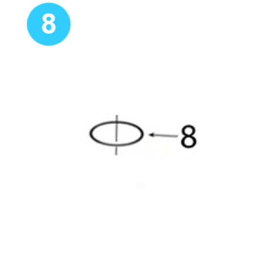 Rotary Idler Assembly Retainer Ring image