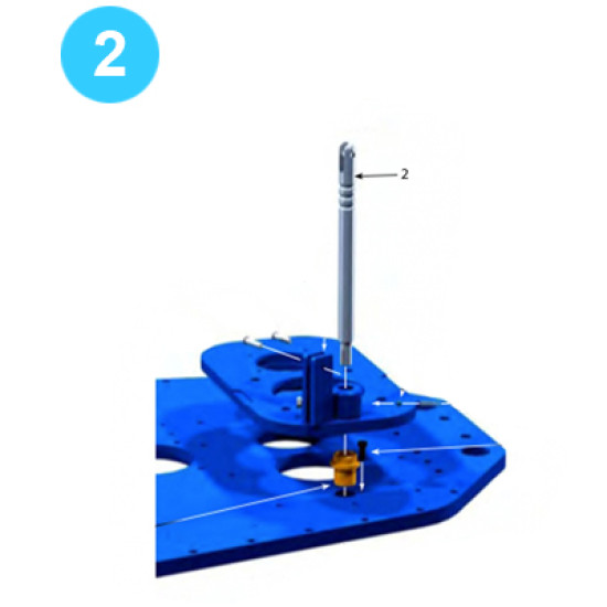 Shifter Assembly Shifting Shaft 1393-71 Farr Style Tong KT14000 (50K) image