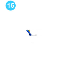 Hydraulic Assembly M-ORB/F-NPT 90 Degree 1-1/4" Fitting (Includes Seals)