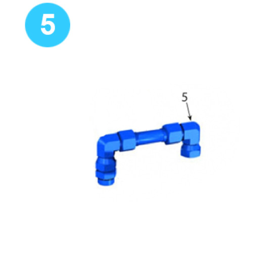 Hydraulic Safety Door 37 Flare Swivel/ 37 Flare Farr Style Tong 8-5/8