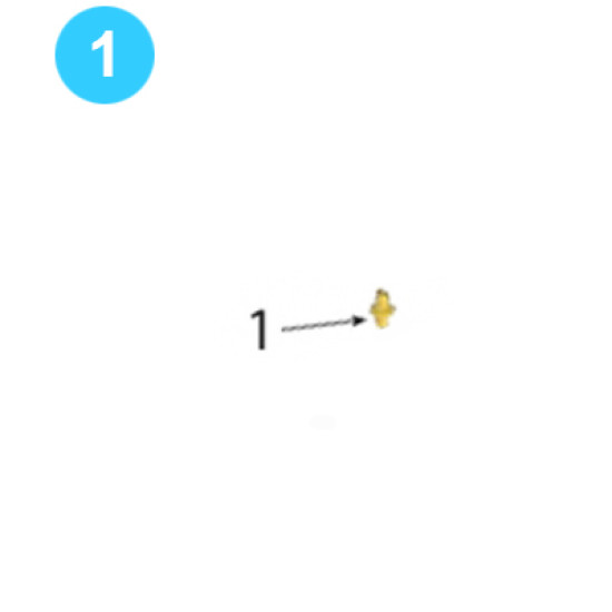 Support Roller Assembly 1/4