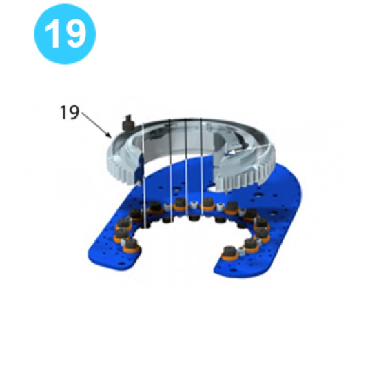 Cageplate Assembly Rotary Gear Farr Style Tong 9-5/8