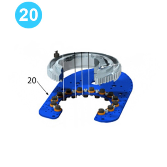 Cageplate Assembly Bottom Plate image