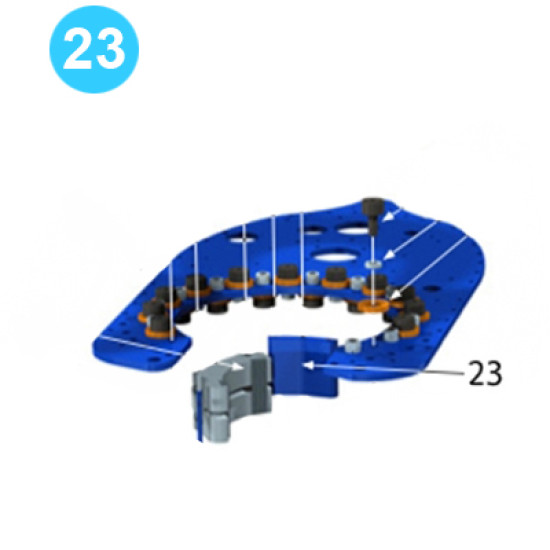 Cageplate Assembly Rear Cageplate Weldment image