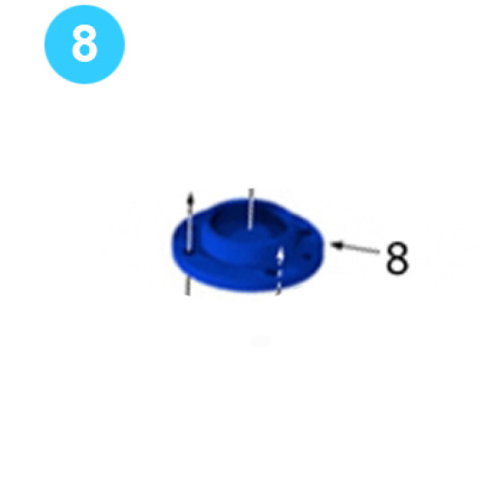 Pinion Gear Assembly Bottom Pinion Bearing Cap Farr Style Tong 9-5/8