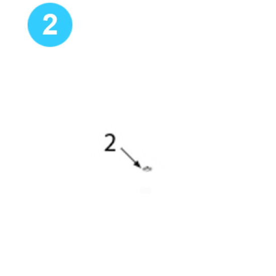 Rear Leg Assembly 3/8