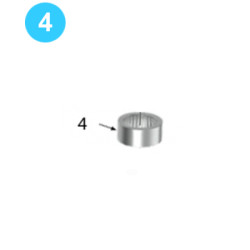 Rotary Idler Assembly Needle Bearing Rotary Idler Assembly Needle Bearing