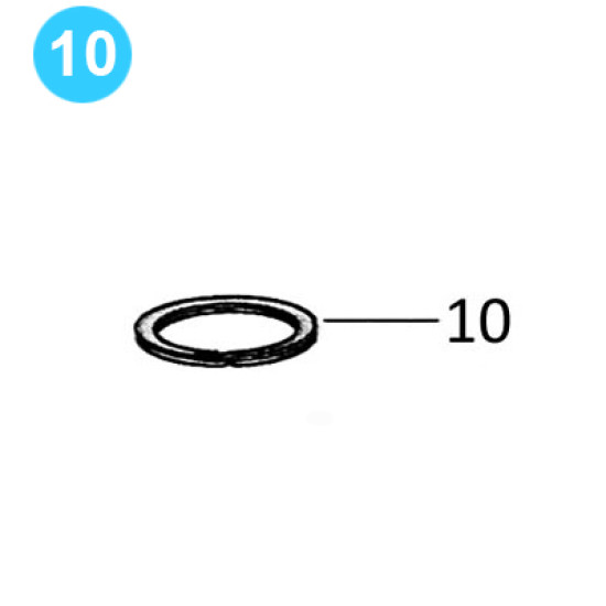 item#10 Kelly Cock Spiral Wound Kelly Cock image