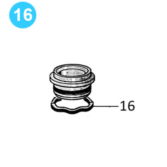 item#16 Kelly Cock Lower Seat Spring image