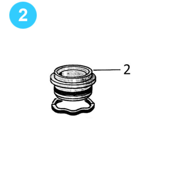 item#2 Kelly Cock Lower Seat image