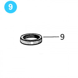 item#9 Kelly Cock Retainer Ring  item#9 Kelly Cock Retainer Ring