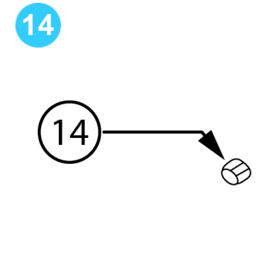 item#14 BJ Style Hook Actuator, Latch BJ Style Hook image