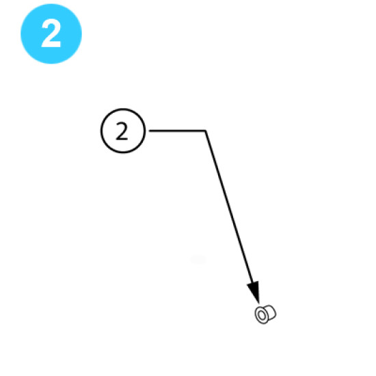 item#2 BJ Style Hook Cam and Screw, BJ Style Hook image