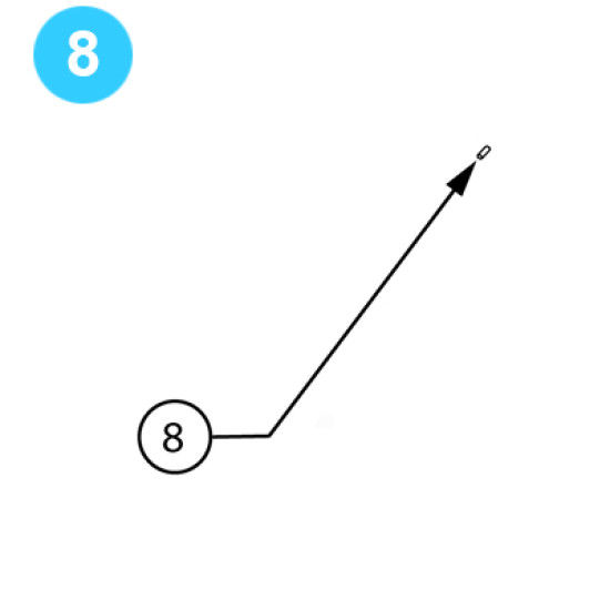 item#8 BJ Style Hook Roller, Positioner BJ Style Hook image