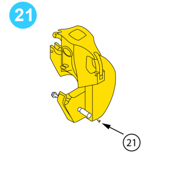 item#21 BJ Style Hook Fitting, Grease BJ Style Hook image