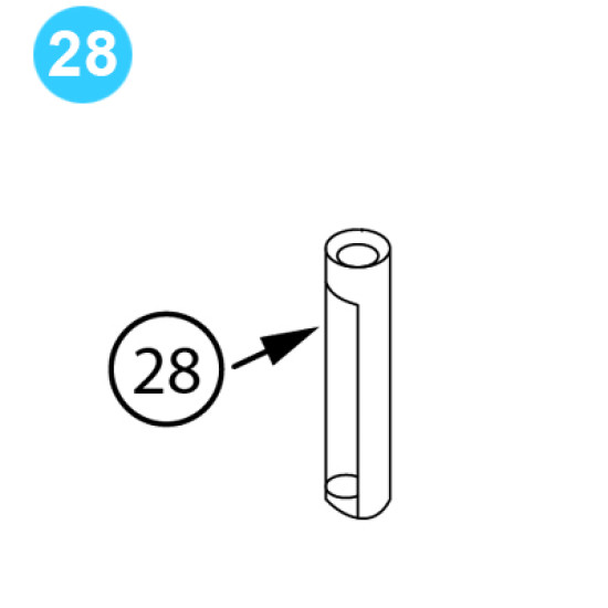 item#28 BJ Style Hook Stem, Hook BJ Style Hook image