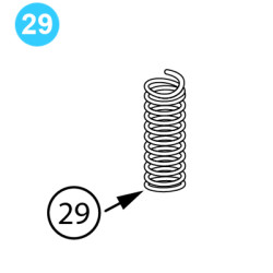 item#29 BJ Style Hook Spring, Inner item#29 BJ Style Hook Spring, Inner