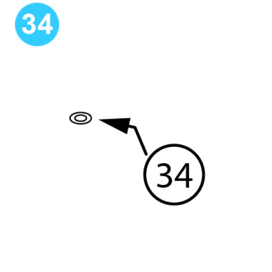 item#34 BJ Style Hook Ring, Seal image