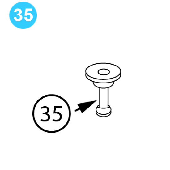 item#35 BJ Style Hook Seat, Spring image