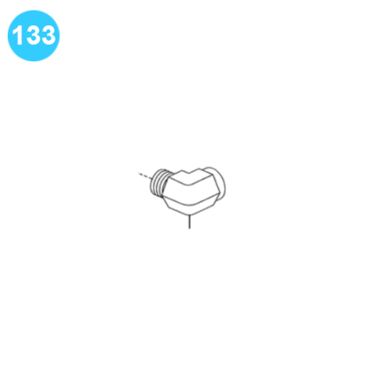 item#133 BJ Style Rod Tong Motor Mark IV Street Ell, 1'' image