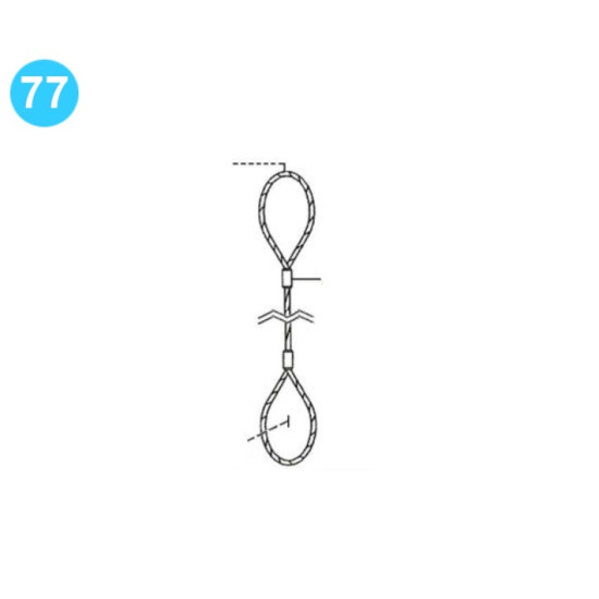 item#77 BJ Style Rod Tong Mark IV Safety Cable image