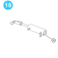 TB-140 Cavins Style Tubing Spider Air Cylinder, with Yoke