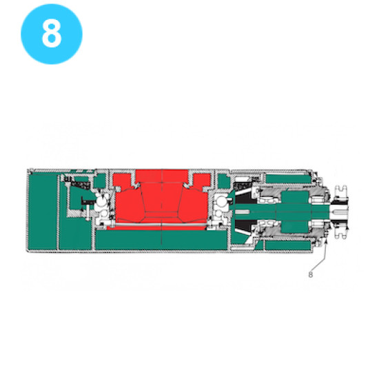 Rotary Table Plate, Cover, Sprocket End Rotary Table Replacement Parts image