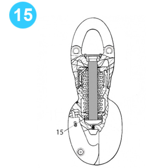 item#15 Web Wilson Style Hook Bearing Web Wilson Style Hook image