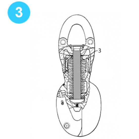 item#3 Web Wilson Style Hook Spring Pilot Web Wilson Style Hook image