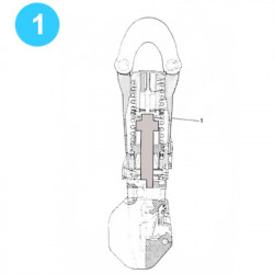item#1 Model 5350 (350 ton) Housing item#1 Model 5350 (350 ton) Housing