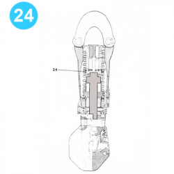 item#24 Model 5350 (350 ton) Spring Spacer item#24 Model 5350 (350 ton) Spring Spacer