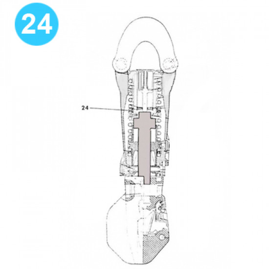 item#24 Model 5350 (350 ton) Spring Spacer Model 5350 (350 ton) image