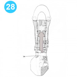 item#28 Model 5350 (350 ton) Link Locking Arm item#28 Model 5350 (350 ton) Link Locking Arm